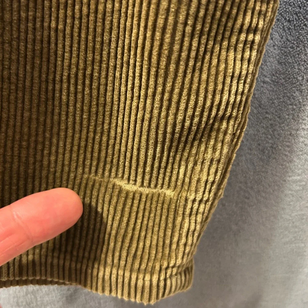VTG Polo Ralph Lauren Corduroy Pants Mens 33x31 Brown Pleated Made in USA